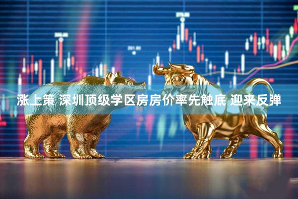 涨上策 深圳顶级学区房房价率先触底 迎来反弹
