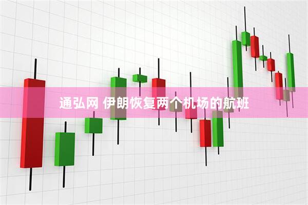 通弘网 伊朗恢复两个机场的航班