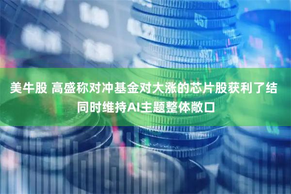 美牛股 高盛称对冲基金对大涨的芯片股获利了结 同时维持AI主题整体敞口