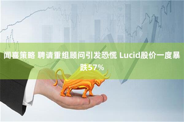 闻喜策略 聘请重组顾问引发恐慌 Lucid股价一度暴跌57%